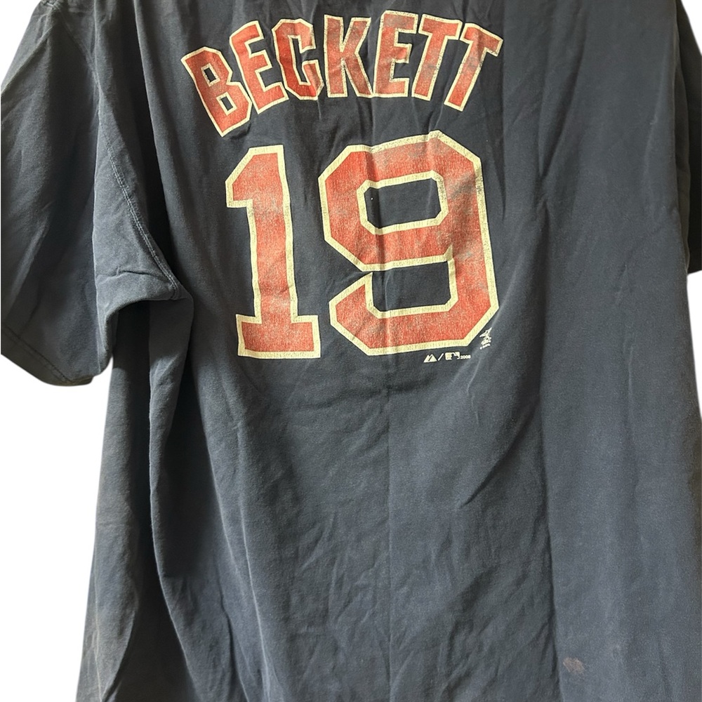 Red Sox T-Shirt-Beckett 19 size 2XL